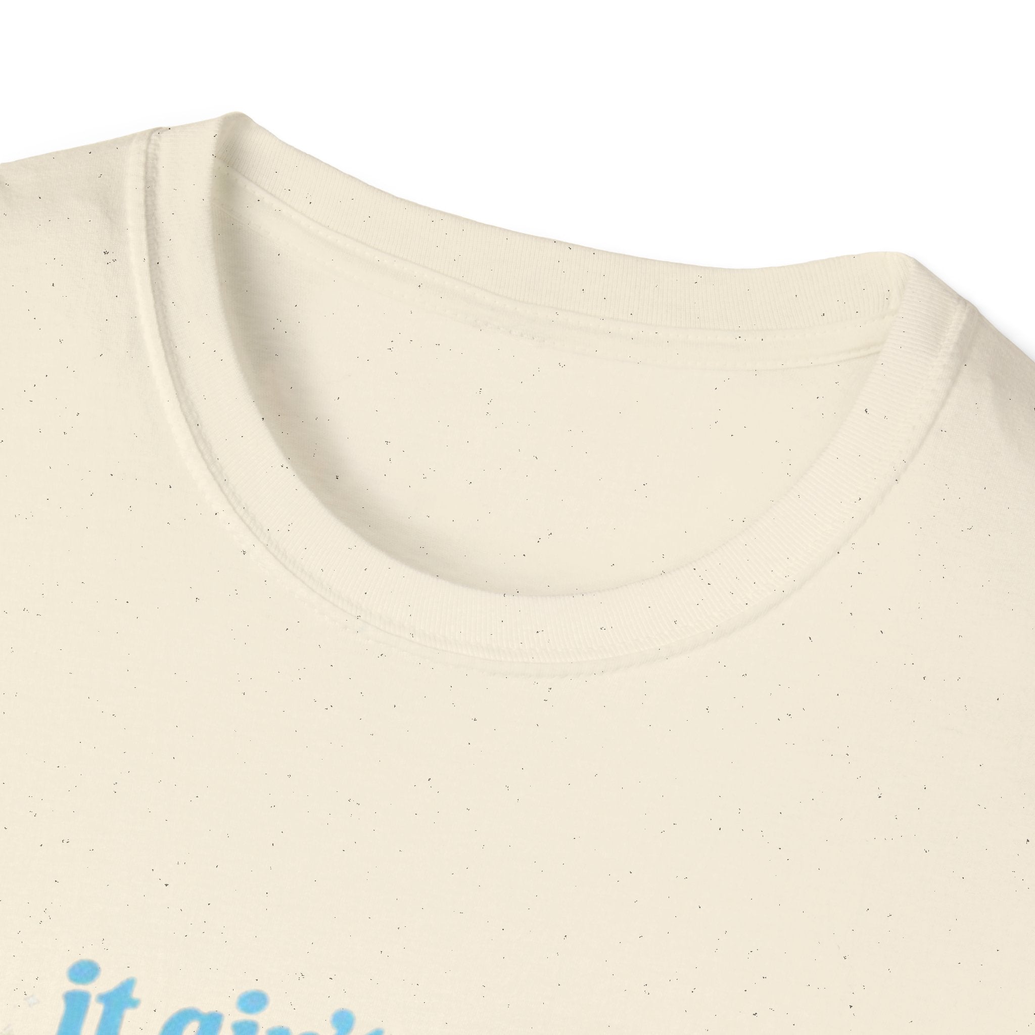 Grey Area Pride T-Shirt — "It Ain't Just Black & White, I'm the Grey Area" Bisexual/Fluid Flag Tee