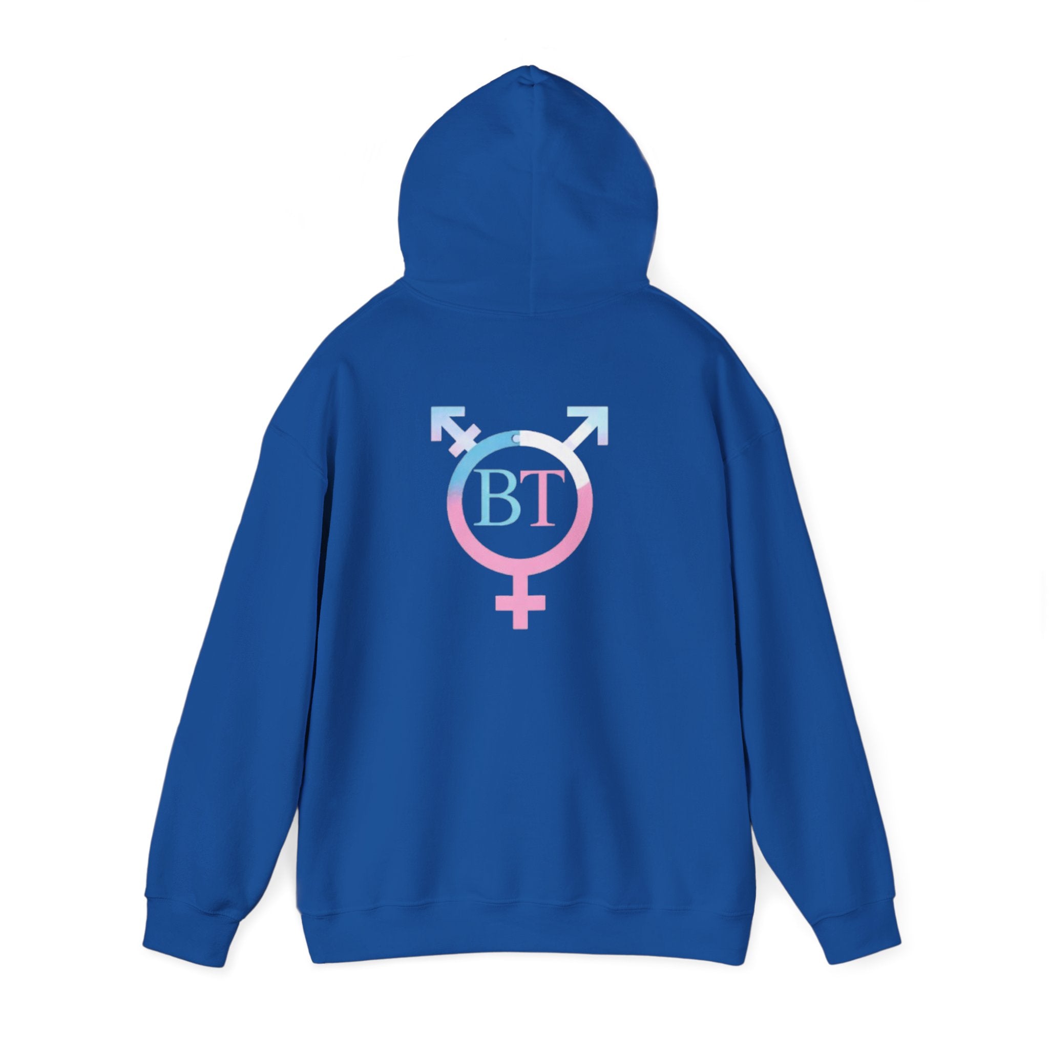 Transgender Pride Hoodie – "It Takes Courage to Be Me" Comfort Pullover