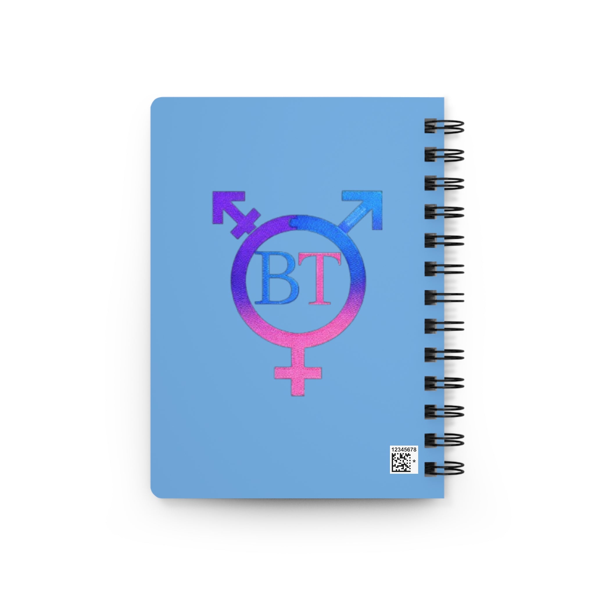 Beautifully Trans Spiral Notebook Journal
