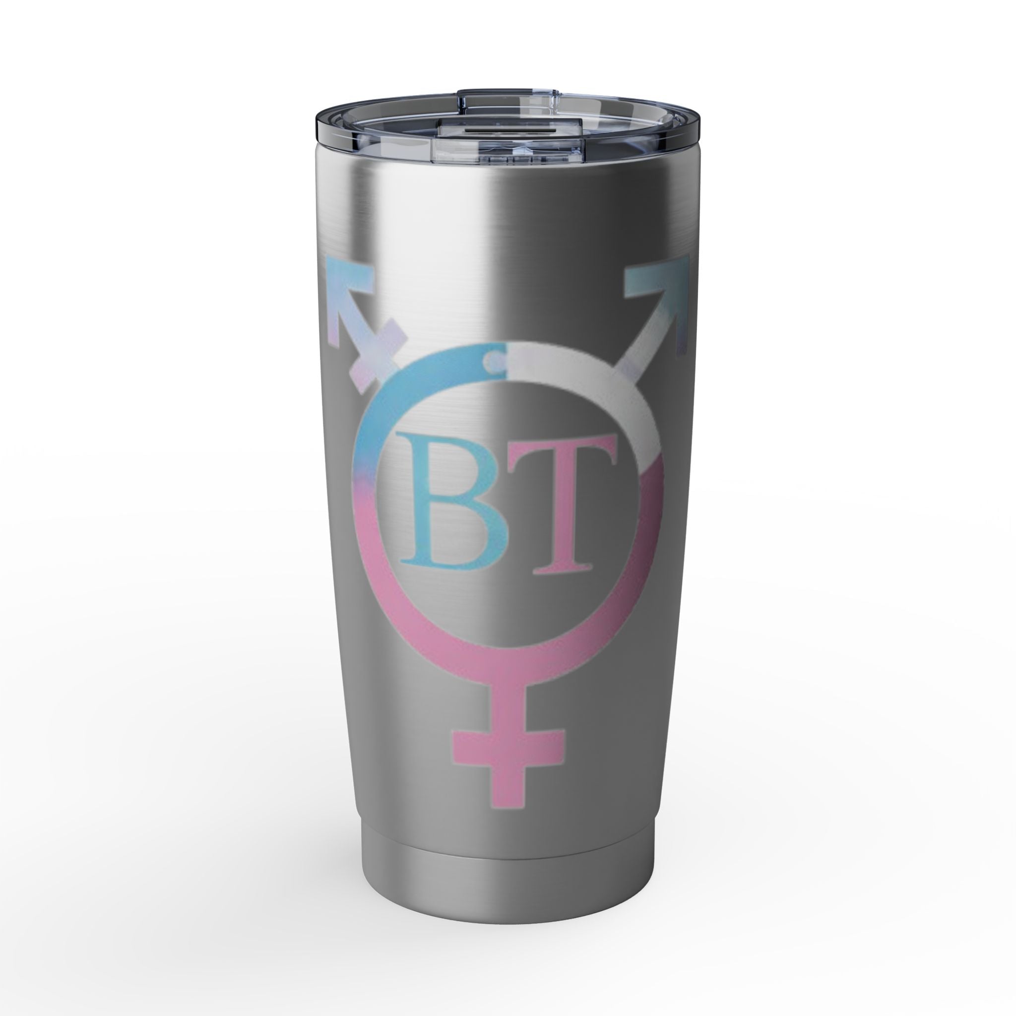 Beautifully Trans 20oz Tumbler - BT Monogram Travel Cup