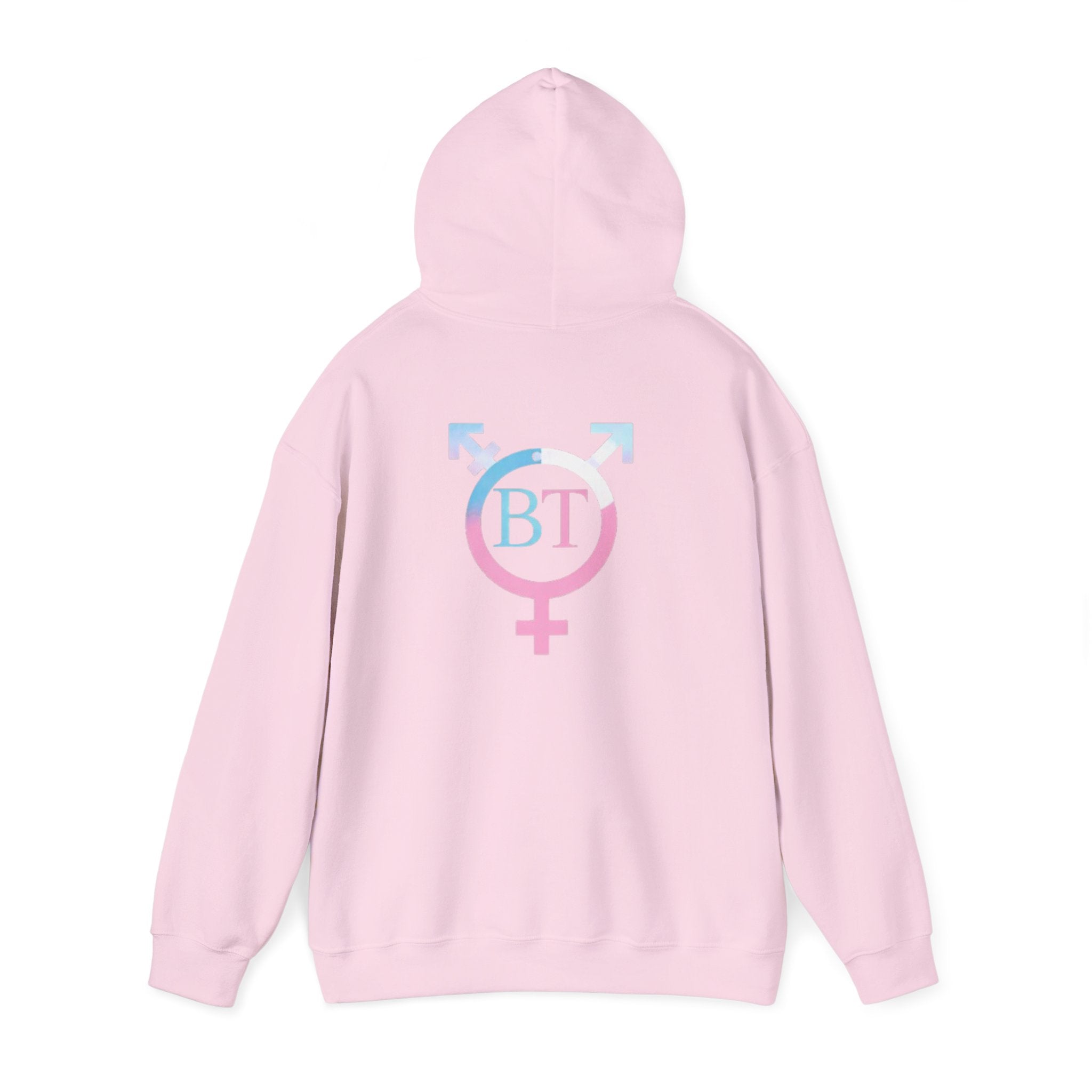 Transgender Pride Hoodie – "It Takes Courage to Be Me" Comfort Pullover