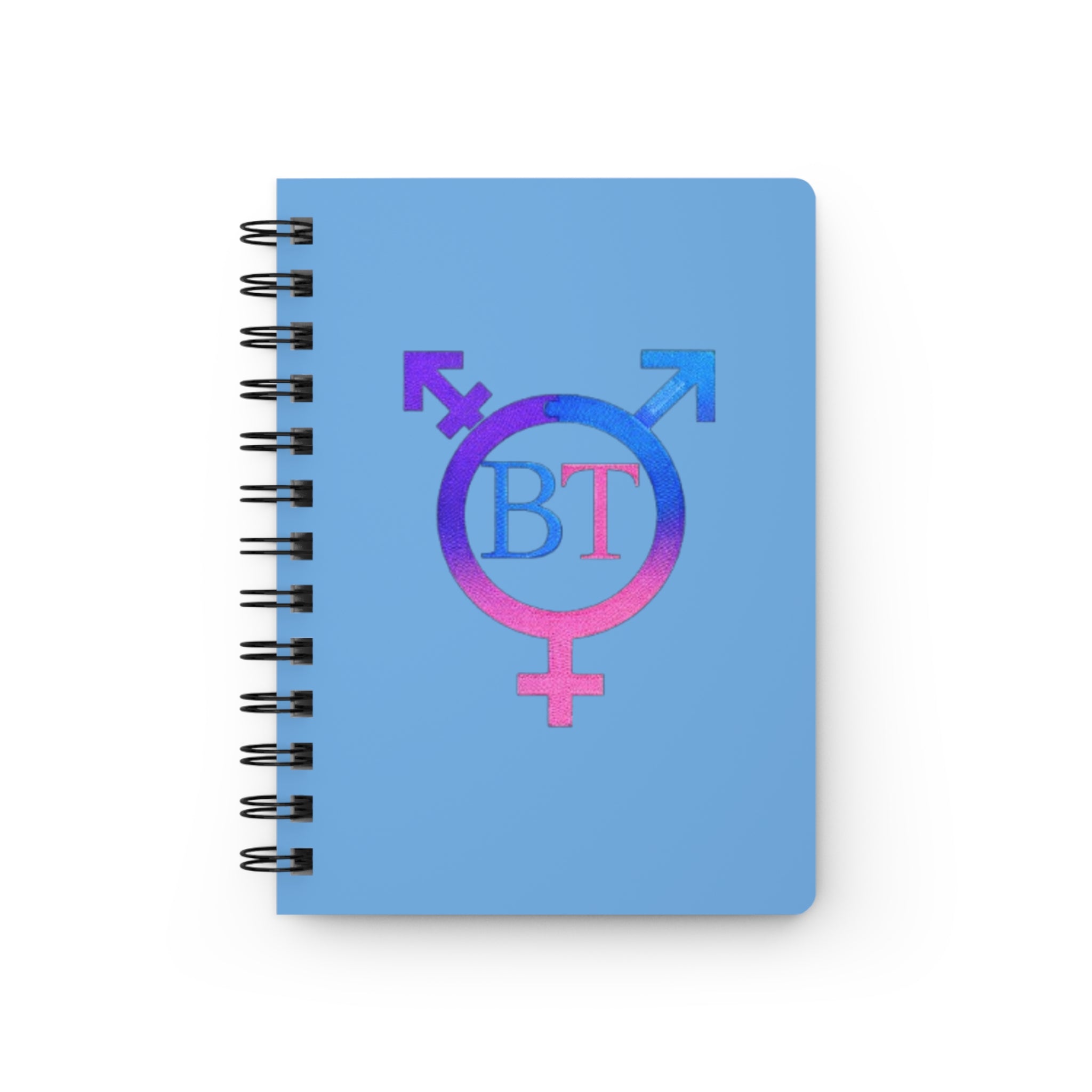 Beautifully Trans Spiral Notebook Journal