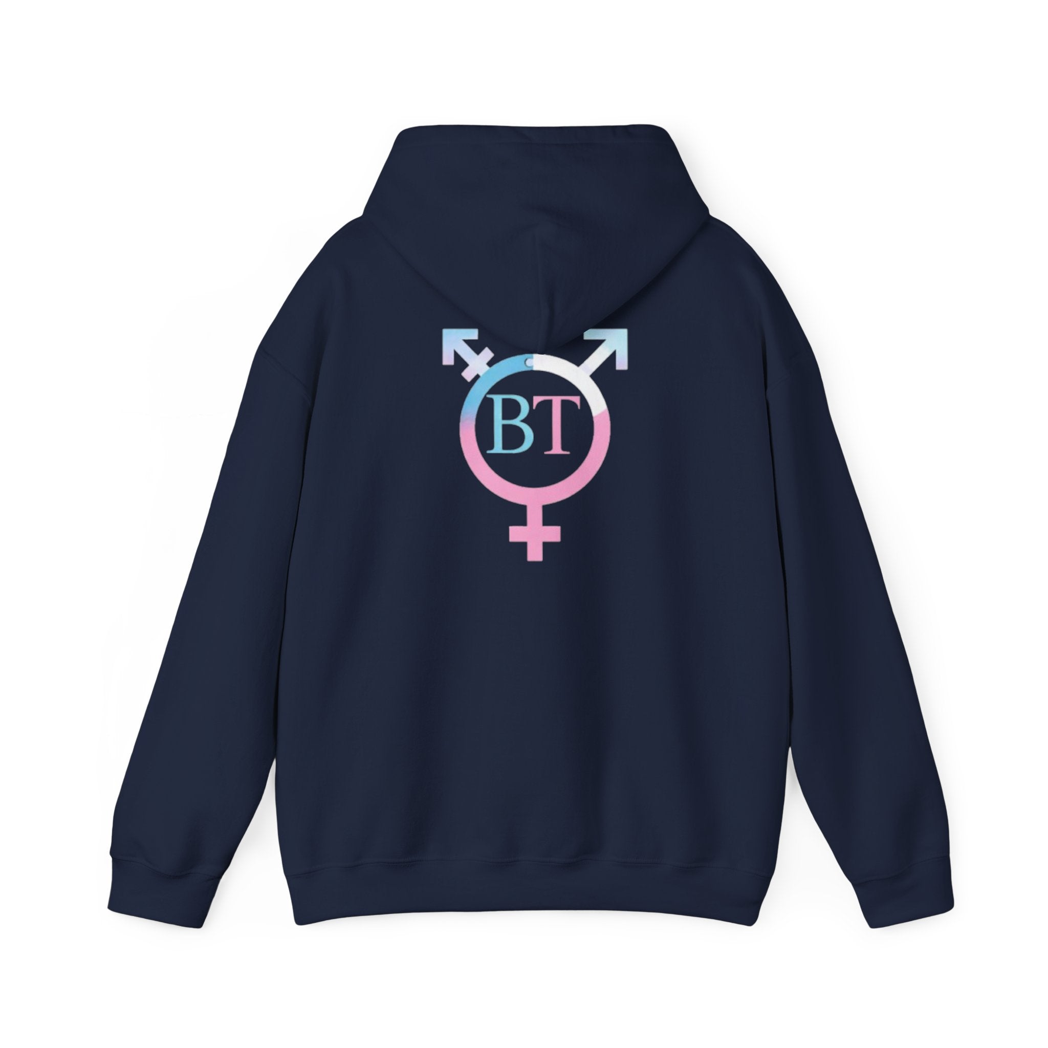 Transgender Pride Hoodie – "It Takes Courage to Be Me" Comfort Pullover