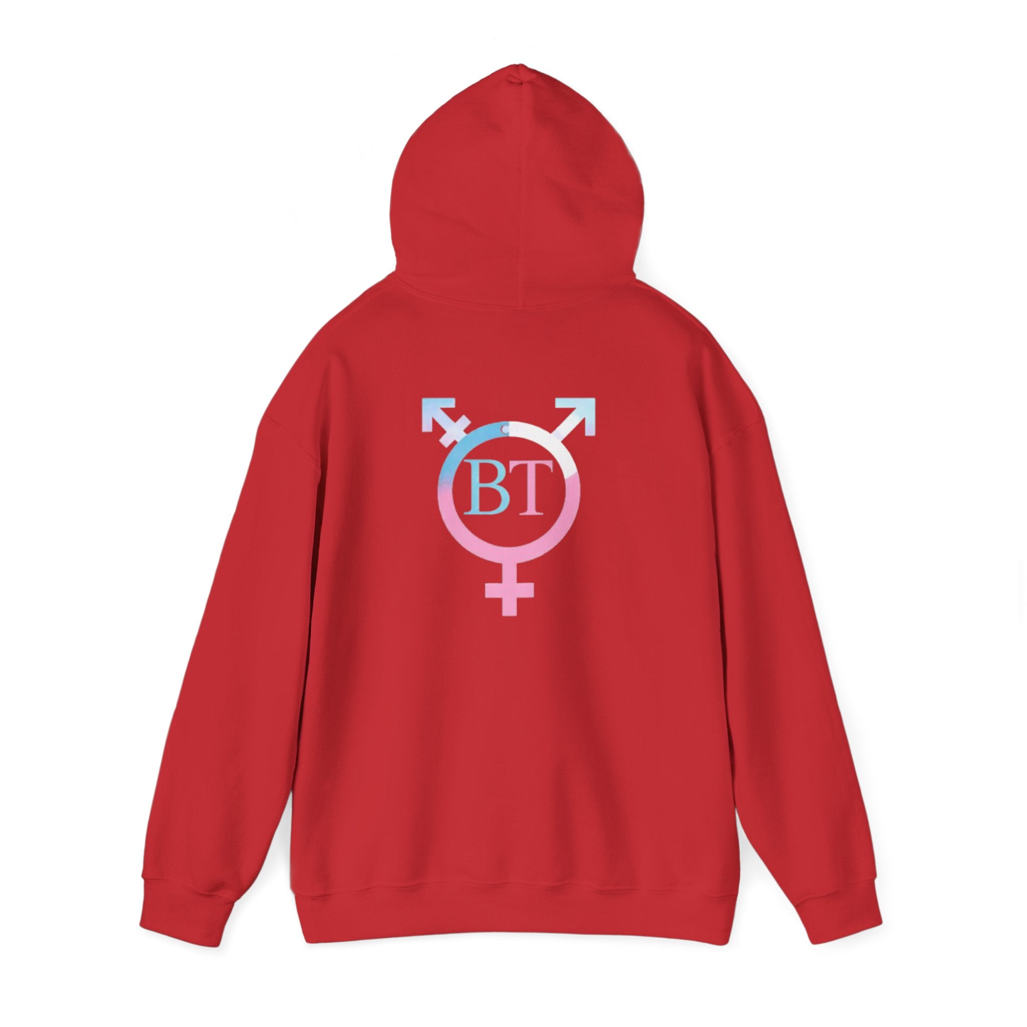 Transgender Pride Hoodie – "It Takes Courage to Be Me" Comfort Pullover