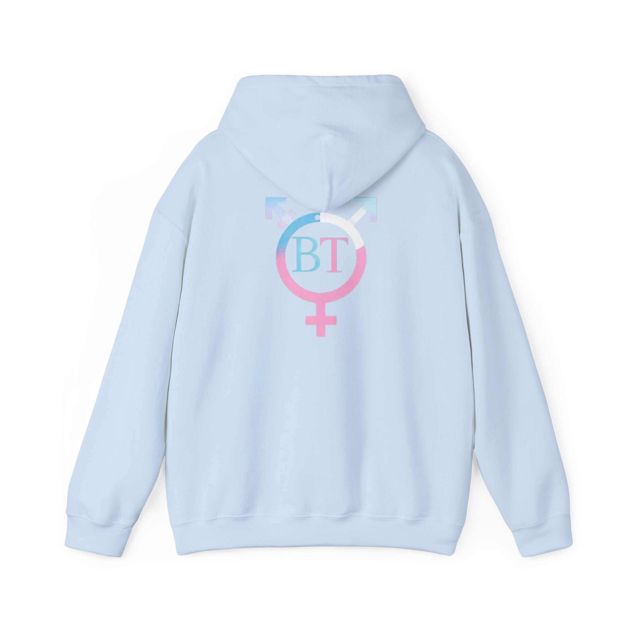 Transgender Pride Hoodie – "It Takes Courage to Be Me" Comfort Pullover