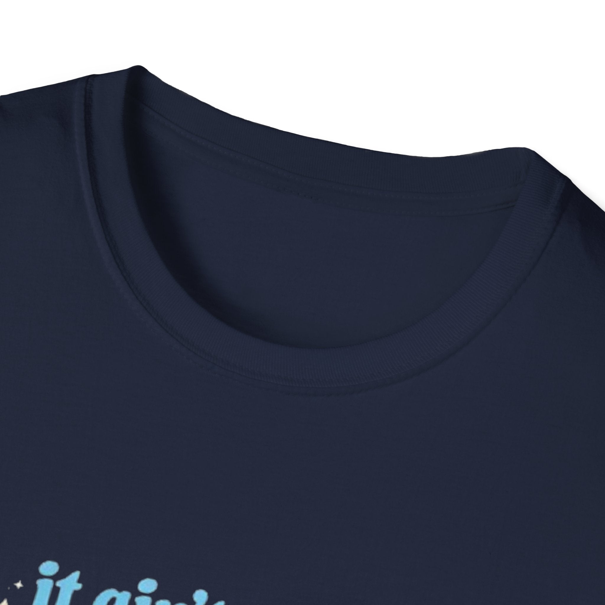 Grey Area Pride T-Shirt — "It Ain't Just Black & White, I'm the Grey Area" Bisexual/Fluid Flag Tee