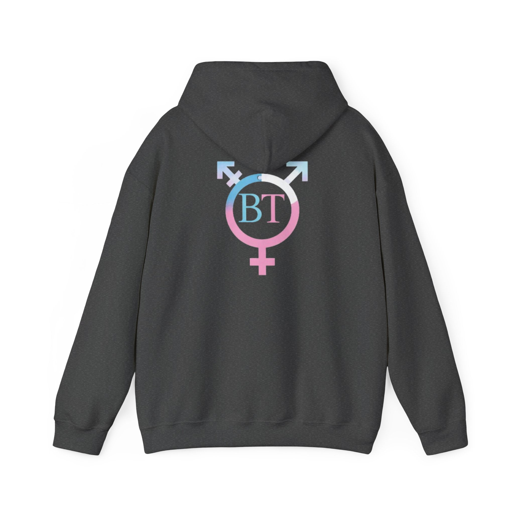 Transgender Pride Hoodie – "It Takes Courage to Be Me" Comfort Pullover
