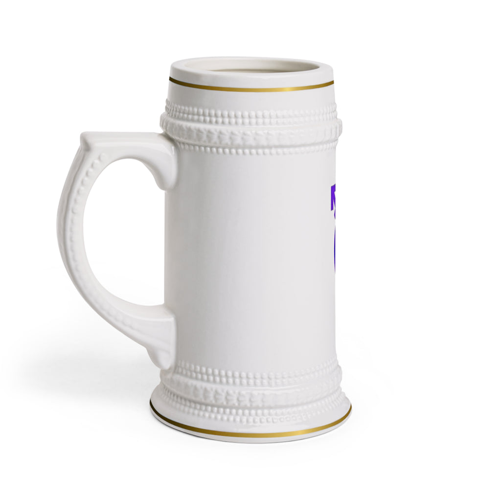 Transgender Pride Beer Stein Mug with BT Monogram